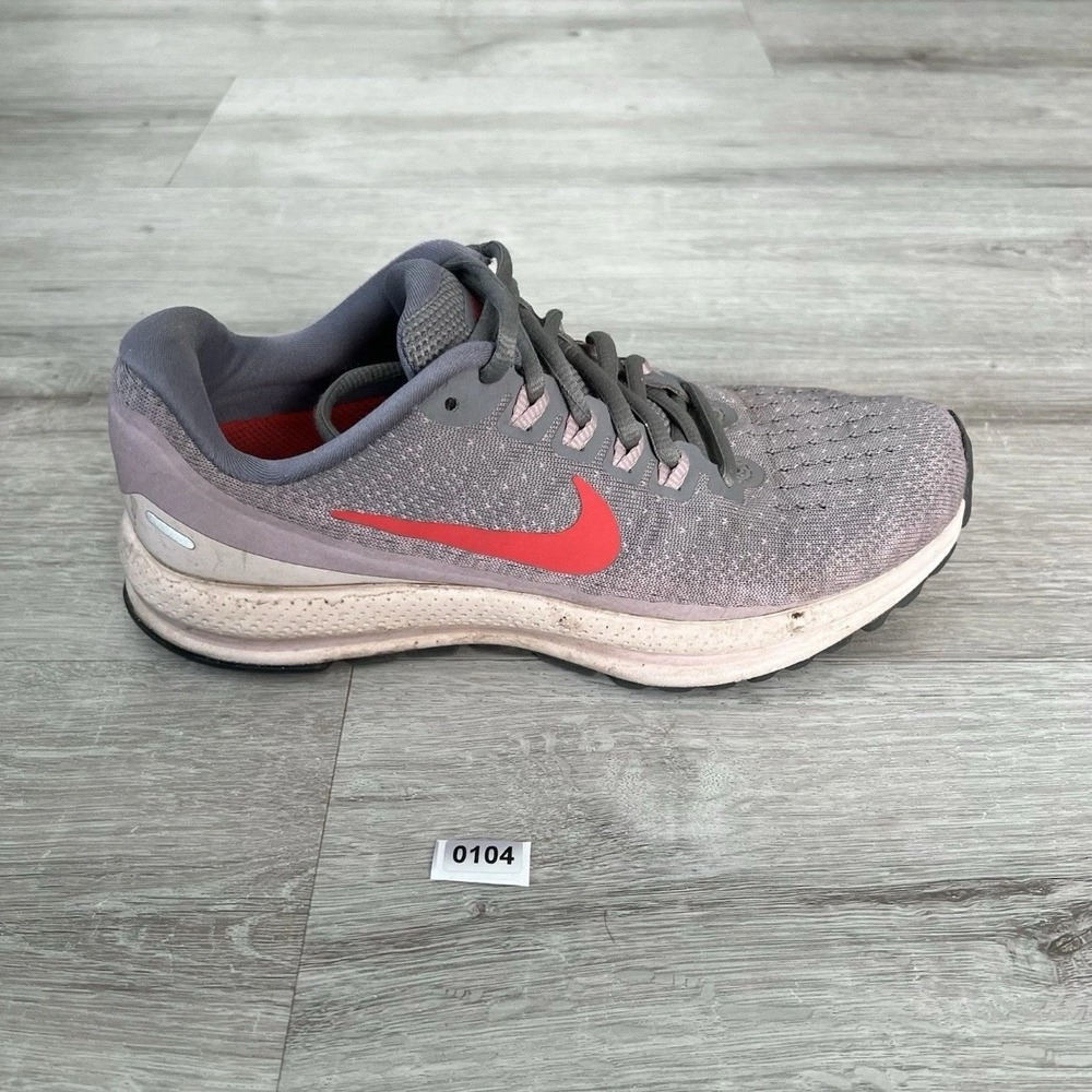 Nike Womens Running Shoes Gray Pink Size 7.5 Athletic Sneakers 922909-004